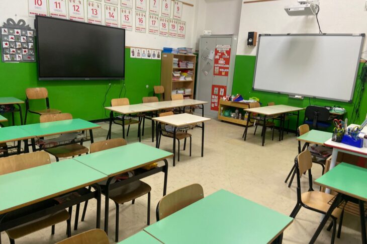 Aula attrezzata