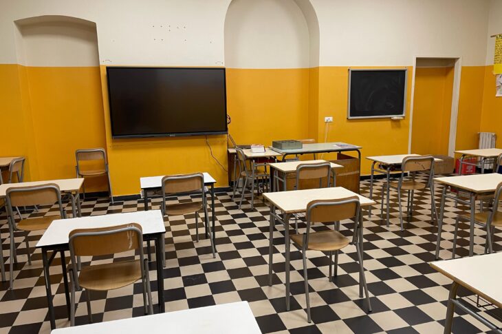 aula attrezzata